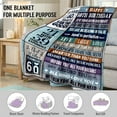 thumbnail image 3 of LHSHID 60th Birthday Gifts for Men Women 60th Birthday Gift Ideas Funny 60 Years Old Gift for Husband Wife Him Her Dad Mom 60th Birthday Gifts Throw Blanket 30"x40", 3 of 6