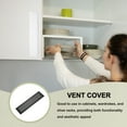 thumbnail image 4 of Uxcell Door Air Vent Cover, Aluminum Grille Ventilation Cover for Cabinet Wardrobe 20 x 3 Inch Black, 4 of 7