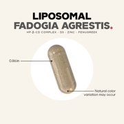 Codeage Liposomal Fadogia Agrestis 600mg, 30:1 Extract, Vitamin D3, Zinc, Fenugreek, BioPerine, 60 Capsules