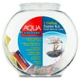 thumbnail image 5 of Aqua Culture Glass Fish Bowl with Starter Kit, 1 Gallon, 5 of 8