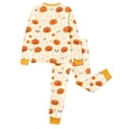 thumbnail image 4 of WOYY Girls Matching Halloween Pajamas Snug Fit Long Sleeve Top Pants Sleepwear, Sizes 2-10, 4 of 4