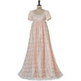 thumbnail image 2 of Women's Regency Dress Victorian Tea Gown Dress, 2 of 6