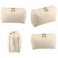 thumbnail image 7 of Unique Bargains Floral Makeup Bag Zipper Flower Cosmetic Pouch Beige, 7 of 7