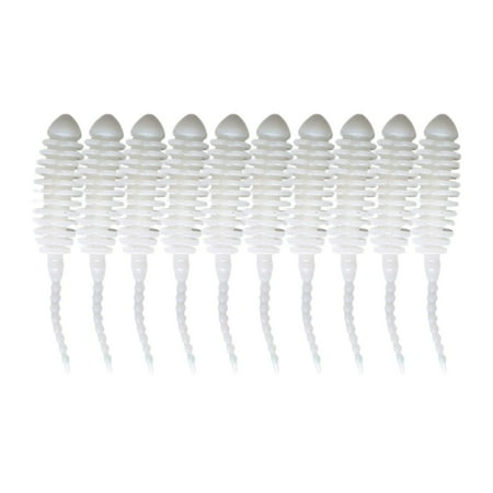 TRINGKY 10pcs Soft Baits Simulation Lures Artificial Baits Fishing Lure Worm Baits