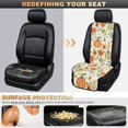 thumbnail image 5 of Chririnla Non-Slip Car Seat Covers for Sedans, Polyester with Buckle Car Front Seat Covers, Pumpkin Pattern, 5 of 7