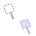 thumbnail image 6 of RAGUPEL 2Pcs Hand Mirror Multi-Functional Use Hand Mirror Easy to Store Hand Mirrors with Handle Mixing3, 6 of 7