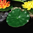 thumbnail image 4 of ADDHAT 15Ud Hojas De Loto Simuladas De Eva Para Y Manualidades, 4 of 6
