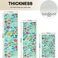 thumbnail image 4 of Pioneer Flower Floral Print Pattern Kitchen Rugs Sets Of 3,Kitchen Runner Rugs Non Skid Washable,Decorative Kitchen Floor Mats for Kitchen,Sink,Laundry,17"x30"+ 17"x47" + 17"x59", 4 of 6