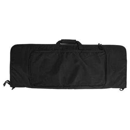 Shooting Tool Storage Bag Double Layers Zipper Closure Outdoors Shooting Tool Pouch for Hunting M Black
