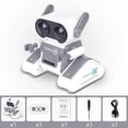 thumbnail image 1 of Robot Toy, Remote Control Robot Toy for Boys, Remote Control Robot with LED Eyes and Music, Gift for 3 4 5 6 7 8 9 Years Old Kids Boys and Girls, 1 of 5