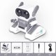 thumbnail image 1 of Robot Toy, Remote Control Robot Toy for Boys, Remote Control Robot with LED Eyes and Music, Gift for 3 4 5 6 7 8 9 Years Old Kids Boys and Girls, 1 of 5