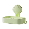 thumbnail image 2 of Caja de jabón con ventosa de plástico para Perfume, caja de jabón para lavabo del hogar, sin perforaciones, montada en la pared, 2 of 3