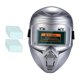 thumbnail image 1 of Casco de soldadura con protección facial abatible, portátil, con oscurecimiento automático, ligero y de gran visibilidad. Multifuncional. y 20 Películas protectoras, 1 of 8