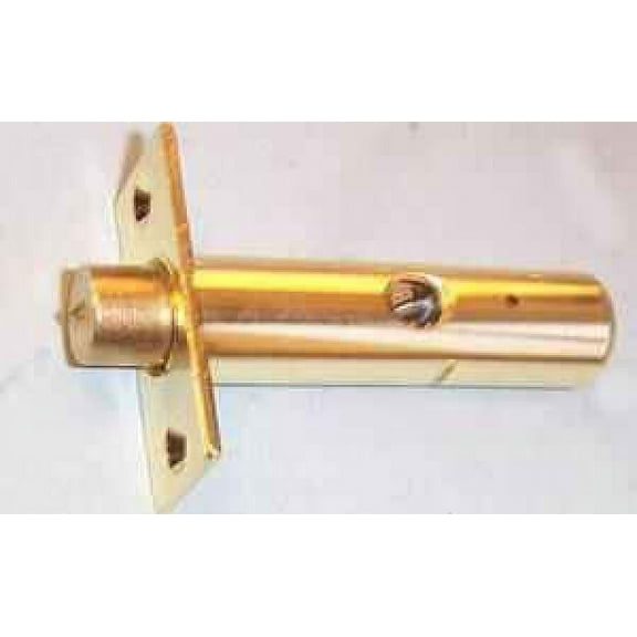 ERA - Door Security Bolts Polished Brass 60mm, 2 Pack with Key