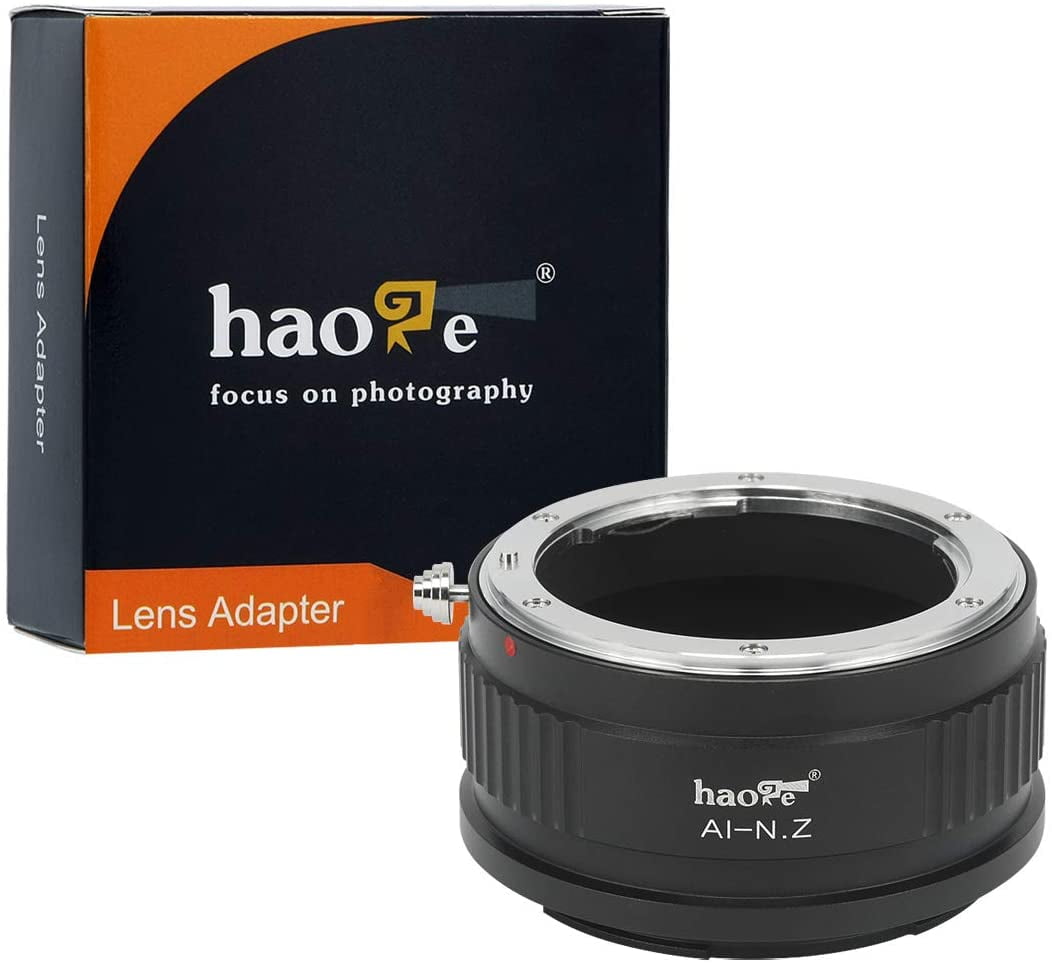 Manual Lens Mount Adapter for Nikon Nikkor F/AI/AIS/D Lens to Nikon Z