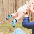 thumbnail image 2 of BambooMN Infant/Baby Extra Thick Fleece Lined Socks - 6-9 Months - Assortment 5, 2 of 5