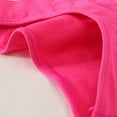 thumbnail image 5 of COMVALUE Sexy Lace Thongs Breathable Seamless Underwear for Women Comfortable V-waisted Soft Panty 1 Pack (Hot Pink, L), 5 of 7