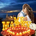 thumbnail image 2 of Marry Me Sign Kits  Proposal Decorations  for Romantic Night Valentine‘s Wed Engagement Party, 2 of 11