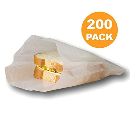 Plain 7 X 6 1 Wet Wax Paper Sandwich Bags Food Grade Water Grease Resistant White Glassine Semi Translucent 200 Pack Plain 7 X 6 1 Wet Wax Paper Sandwich Bags Food Grade Water Grease Resistant White Glassine Semi Translucent 200 Pack