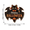 thumbnail image 2 of Halloween Door Sign Cute Witch Hat Trick Or Treat Hanging Decoration for Front Door Porch Home Outdoor Halloween Party Decor 1 Pack, 2 of 8
