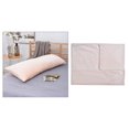thumbnail image 4 of Baosity Bed Sleep Long Body Pillow Case Cover Velvet Protector Zipper Pillowcase Skin, 4 of 8