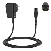 HQ8505 Norelco Charger Cord Fit for Philips Norelco HQ8505 7000 5000 3000 Series mg5750 mg7790 Electric Shaver Beard Trimmer Adapter Power Supply Charging Cord 15V AC Adapter Power Supply Cord