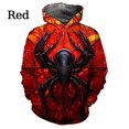thumbnail image 4 of Nueva llegada Sudadera con capucha con estampado 3D de araña para hombre, sudaderas casuales con personalidad, sudaderas con capucha de estilo hip hop para hombre, 4 of 5
