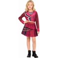 thumbnail image 6 of Zydvens G*irls Blue Princess Cosplay Costume- 2 Pcs Printed Crop Top and Pleated Skirt Set for Halloween Cosplay Birthday Party Fancy Outfit  5-12 Y, 6 of 11