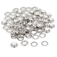 thumbnail image 1 of 50 Pieces Curtain Rings Curtain Round Shape, Sewing Curtains, Drapery , Decoration Accessories, 1 of 8