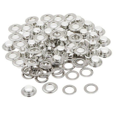 

50 Sets of Grommet Eyelets And Washers Metal Eyelet Tarpaulin Eyelet for