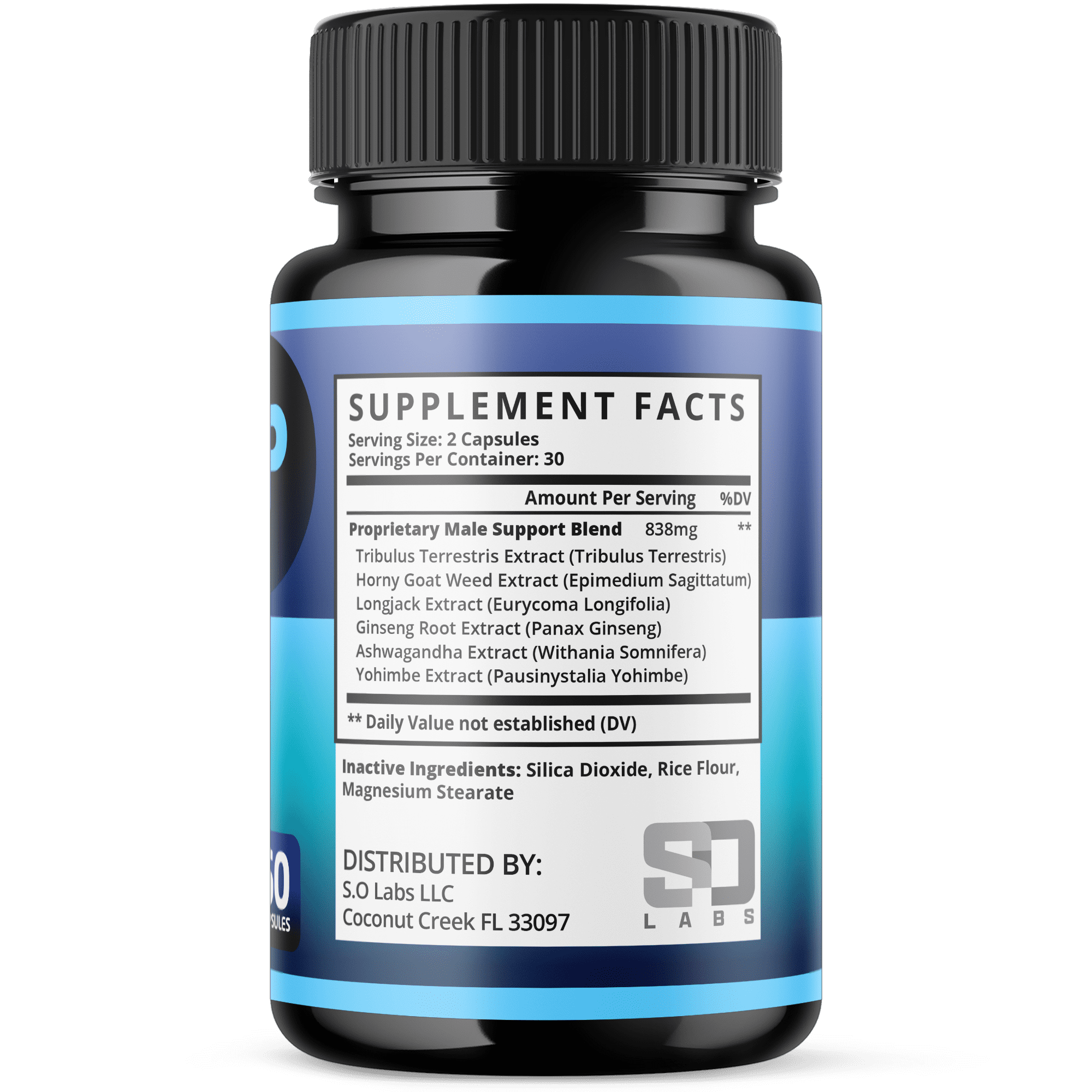Hero Up Advanced Formula Pills All Natural Vitamin Supplement HeroUp 300 Capsules