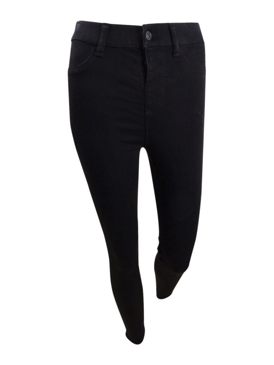 Large Black Vanilla Star Juniors Moletan Knit Skinny