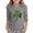1-Grey1102, variant on St. Patrick's Day T Shirt for Toddler Girls Cute Clover Graphic Tee, Sizes 4-5