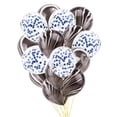 thumbnail image 1 of Paquete de globos de fiesta de 15, globos de confeti, juego de decoraciones de globos de 12 pulgadas, 1 of 5