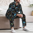 thumbnail image 7 of Daiia Cool Off-Road Vehicle for Men's Long-Sleeved Pajama Set – Soft & Comfortable Sleepwear Button-Up Pajamas Cozy Lounge Wear-X-Large, 7 of 7