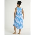 thumbnail image 2 of Terra and Sky Women's Plus Size Cotton Knit Tank Dress, 2 of 4