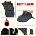 thumbnail image 2 of Motorbike Neck Warmer, Windproof and Waterproof Neck Warmer Shoulder Warmer, Durable Nylon, Men's, Winter Warm Scarf, Winter Warm Essentials for Outdoor Sports, Cycling, Skiing, Portable, Multifuncti, 2 of 6