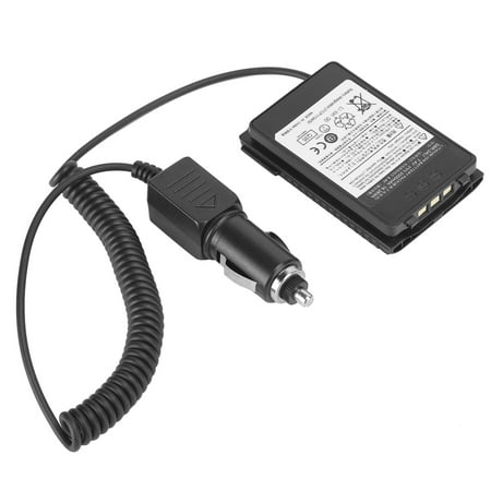 

Henmomu Vehicle‑Mounted Power Adapter Vehicle Power Supply Adapter Vehicle‑Mounted Power Adapter Battery Canceller For FT‑70DR FT‑70DS Two Way