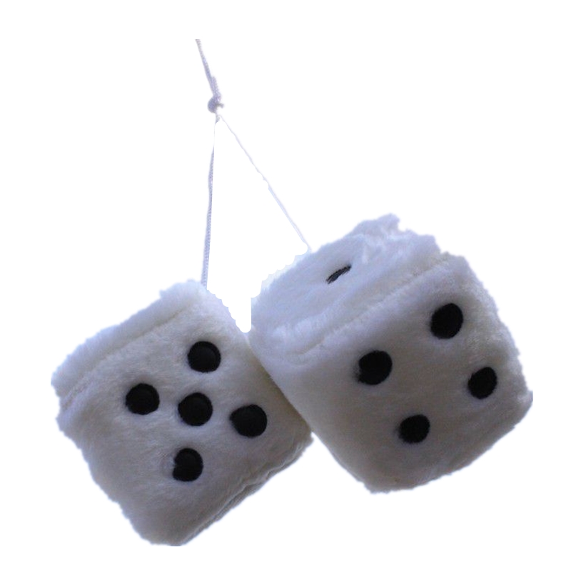 Plush Dice Car Pendant Dice Car Hanging Suspension Ornaments Walmart