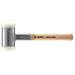 thumbnail image 3 of Halder SuperCraft Dead Blow Mallet, Non-Rebounding Mallet, Hard Nylon Inserts, Hickory Wood Handle with Overstrike Protector, 70mm, 4.9 Lbs., 3 of 4
