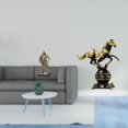 thumbnail image 2 of Figura de escritorio,Estatua de caballero,artesanía artística,coleccionable,escritorio,oficina,Figura decorativa,pieza de arte,decoración del hogar,Figura de caballo,Figura decorativa de, 2 of 8