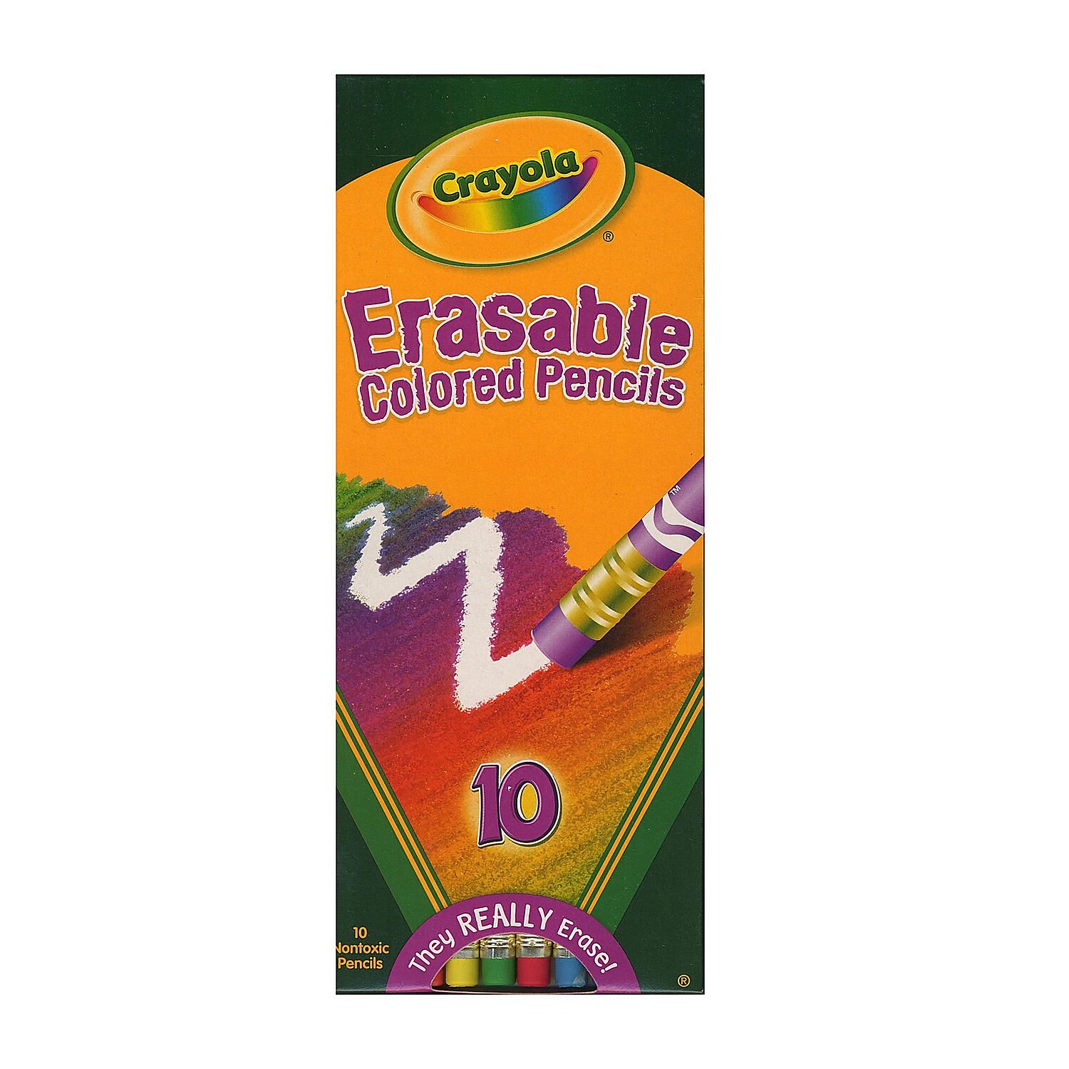 Crayola Erasable Colored Pencils Set Of 10 [Pack Of 4] 21605PK4