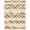 Beige Black, Pattern 13, variant on ODIKA Farmhouse Interlocking Arches Featuring Symmetrical Motif Design Pet Friendly & Kids Safe Play for Playroom, Bedroom, Reading Nook