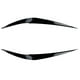 thumbnail image 1 of Front Headlight Eyebrow Trim for BMW X1 F48 Xdrive 15-21 Bright Black, 1 of 5