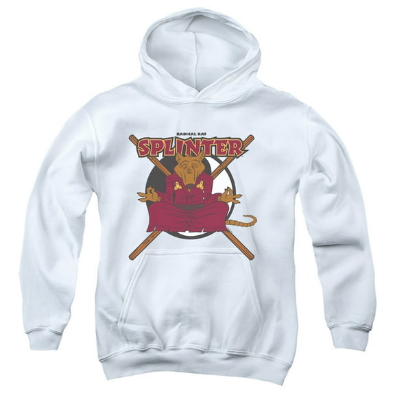 TMNT Teenage Mutant Ninja Turtles Radical Rat Splinter Unisex Youth Pull-Over Hoodie