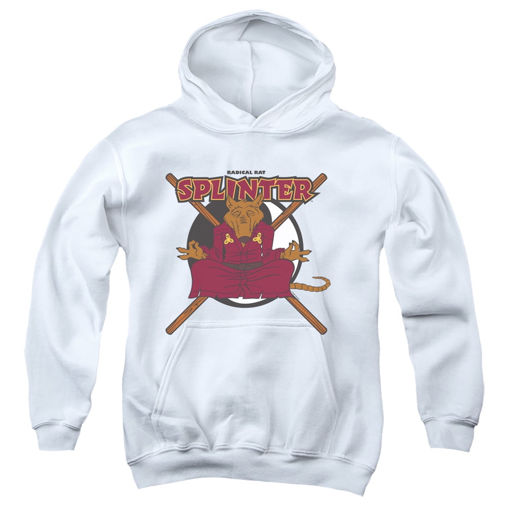 TMNT Teenage Mutant Ninja Turtles Radical Rat Splinter Unisex Youth Pull-Over Hoodie