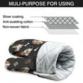 thumbnail image 7 of Cute Oven Mitts,Basset Hounds with Bones and Presents Oven Mitt 2-Pack Set,Kitchen Gloves for Oven,Heat Resistant Oven Mitts 7.7"x12", 7 of 7