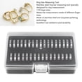 thumbnail image 3 of Ring Sizer Tool,Ring Gauges Finger Sizer Measuring Ring Tool, 3 of 5