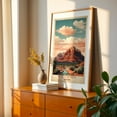 thumbnail image 3 of Sedona Vintage Travel Poster - Southwest Serenity Unveiled - Sedona Arizona Illustration Unframed Wall Art Print 8 x 12 inches, 3 of 60