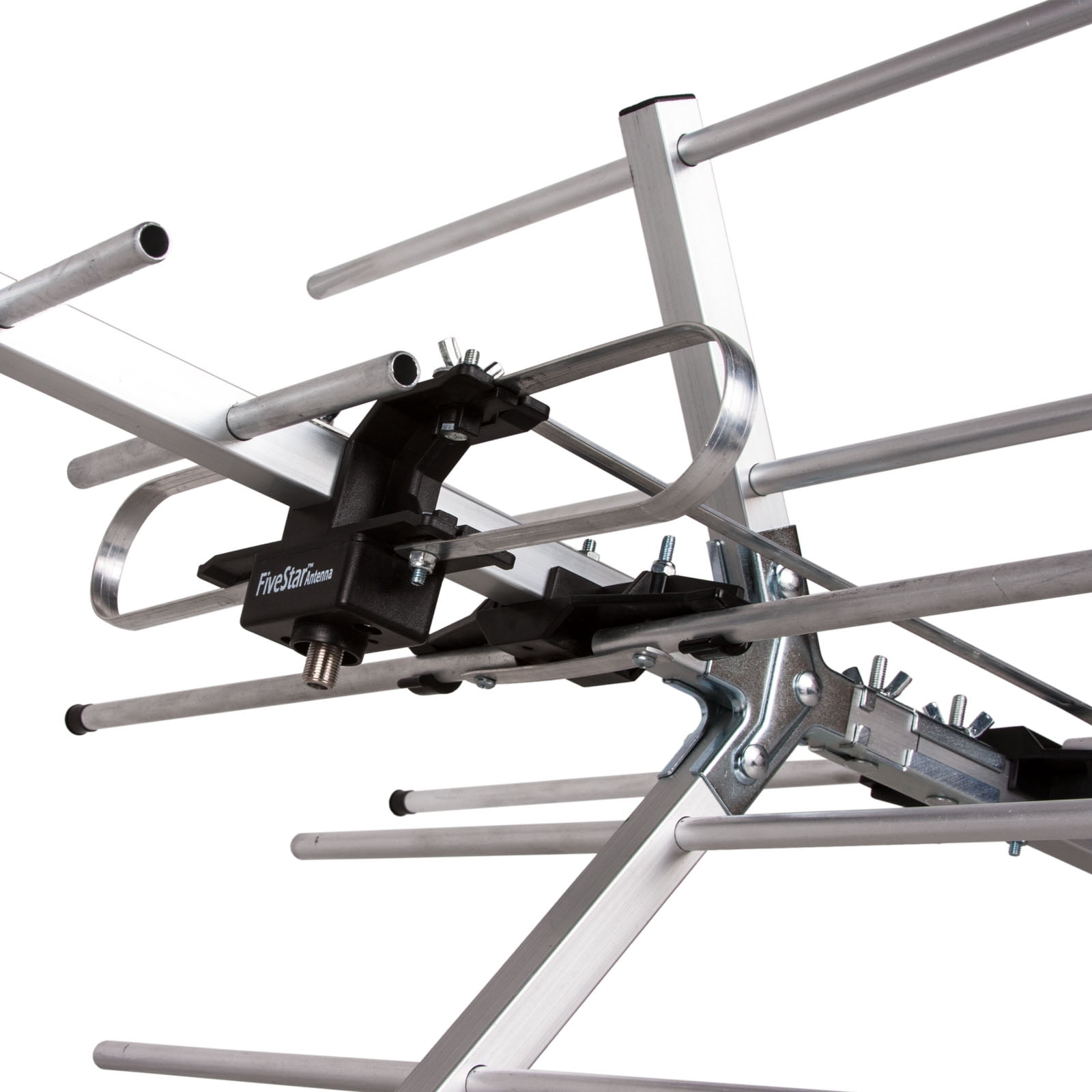[New] Over 200 Mile Range Outdoor Yagi Antenna TV Antenna for Clear Reception 4K 1080P HD UHF and VHF Signal with Mounting Pole